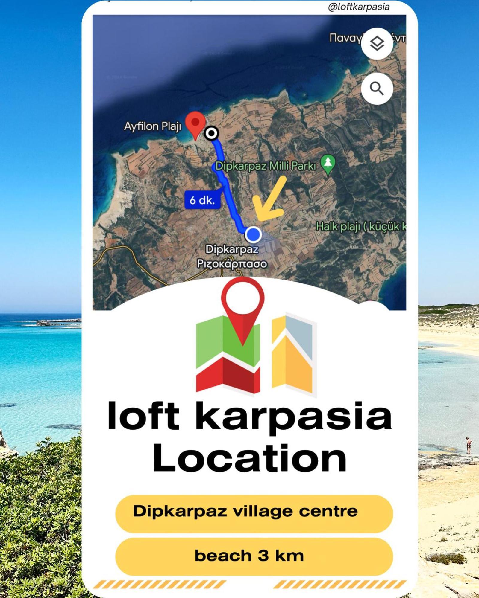 Rizokarpaso Loft Karpasia מראה חיצוני תמונה